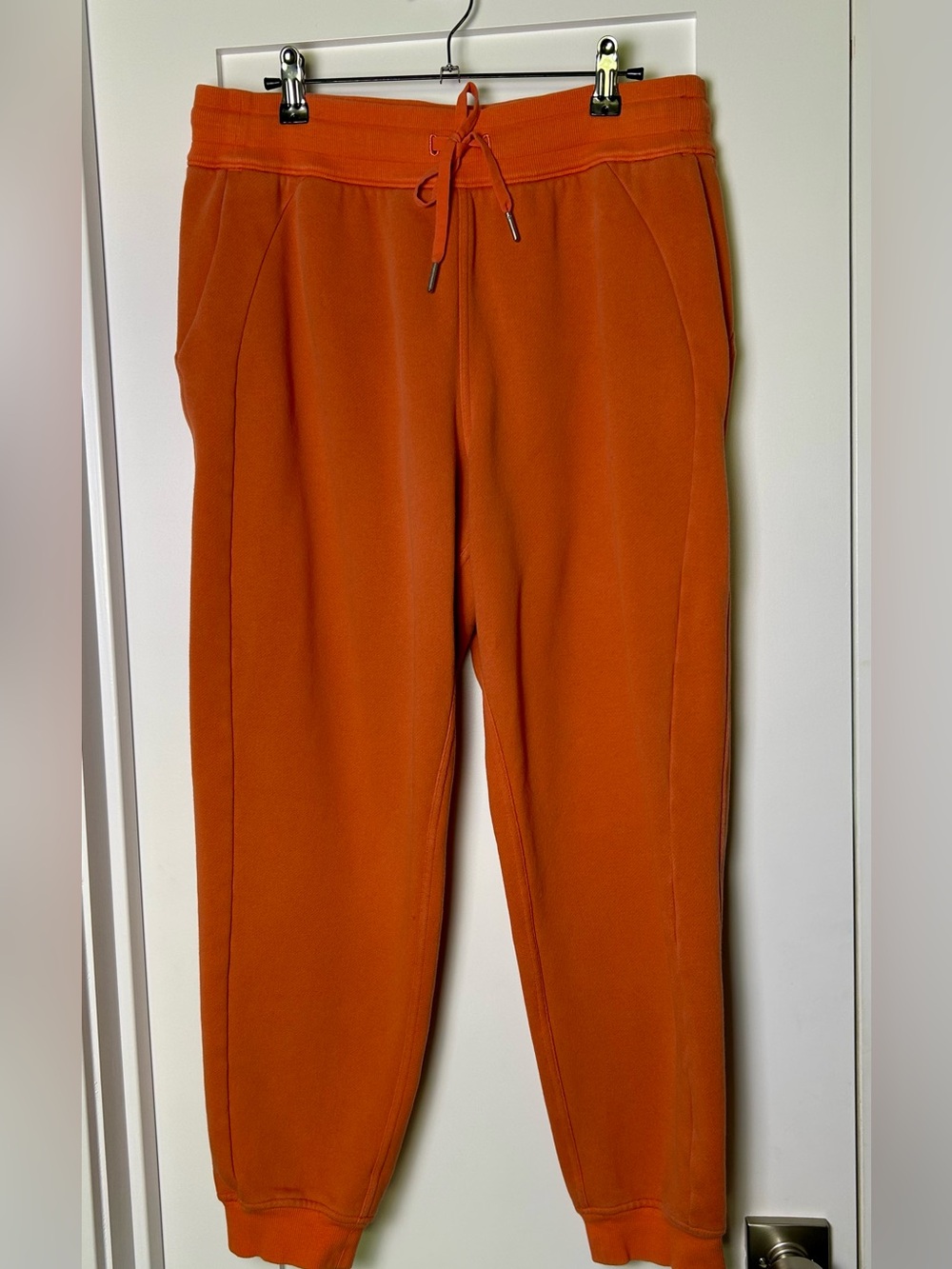 lululemon Scuba High-Rise Jogger Pants Orange Size 10